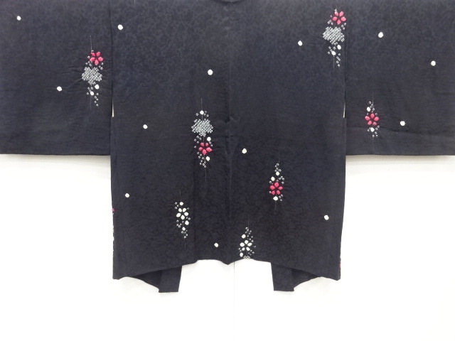 絞り　梅模様　羽織